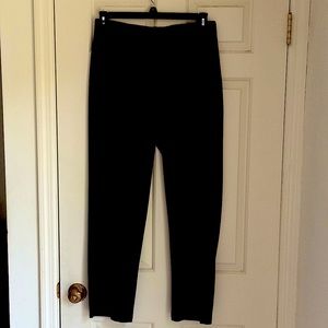 Croft and Barrow Black Stretch Pants, Size Medium